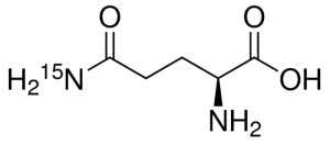 L-Glutamine-(amide-15N) 