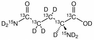 L-Glutamine-13C5,15N2,d10 635081-100MG
