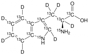 L-Tryptophan-13C11,15N2,,,,2,4,5,6,7-d8 