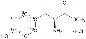 L-Tyrosine methyl ester (phenyl-13C6) hydrochloride 