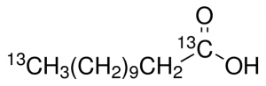 Lauric acid-1,12-13C2 