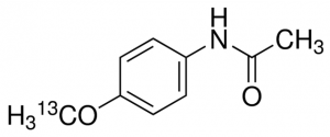 Methacetin-(methoxy-13C) 
