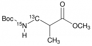 Methyl 3-(Boc)-amino-15N-2,2-dimethylpropionate-3-13C 