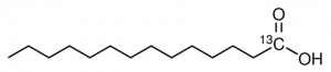 Myristic acid-1-13C 