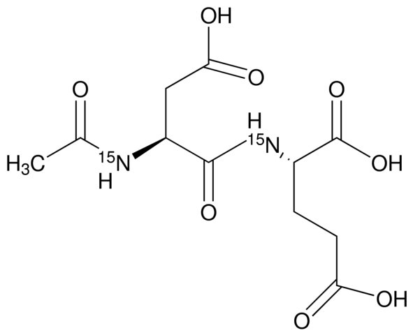 N-Acetyl-Asp-Glu-OH-15N2 