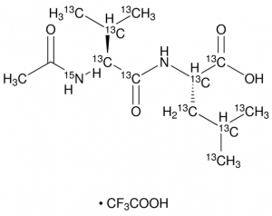 N-Acetyl-L-Val-13C5,15N-L-Leu-13C6 trifluoroacetate salt 