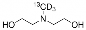 N-Methyl-13C, d3-diethanolamine 
