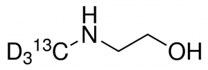 N-Methyl-13C,d3-ethanolamine 