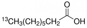 Octanoic acid-8-13C 