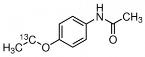 Phenacetin-ethoxy-1-13C 