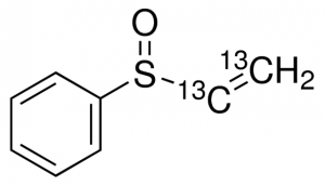 Phenyl vinyl-1,2-13C2 sulfoxide 