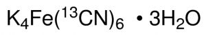Potassium hexacyanoferrate(II)-13C6 trihydrate 