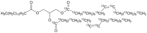 rac-Glyceryl-2,3-di(oleate-13C18)-1-palmitate 