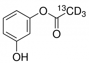 Resorcinol monoacetate-13C,d3 