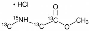 Sarcosine-13C3, 15N methyl ester hydrochloride 