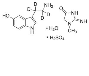 Serotonin-,,,,-d4 creatinine sulfate monohydrate 