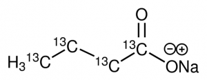 Sodium butyrate-13C4 