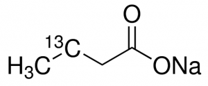 Sodium butyrate-3-13C 