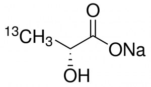Sodium D-Lactate-3-13C solution 