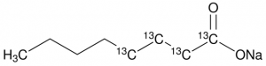 Sodium octanoate-1,2,3,4-13C4 