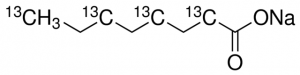 Sodium octanoate-2,4,6,8-13C4 