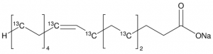 Sodium oleate-4,6,8,10,12,14,16,18-13C8 
