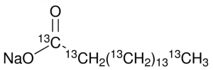 Sodium palmitate-13C16 