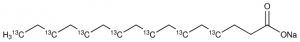 Sodium palmitate-4,6,8,10,12,14,16-13C7 