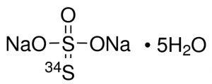 Sodium thio-34S-sulfate pentahydrate 