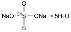 Sodium thiosulfate-34S pentahydrate 