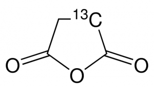 Succinic anhydride-2-13C 