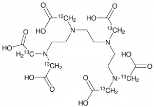 Triethylenetetramine-N,N,N,N",N",N"-hexa(acetic-2-13C acid) 