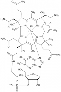 Vitamin B12-(dimethylbenzimidazole-13C7) solution 