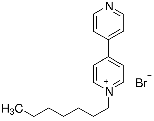 1-Heptyl-4-(4-pyridyl)pyridinium bromide 