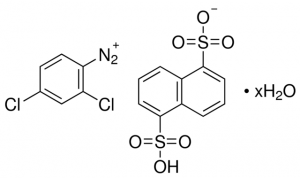2,4-Dichlorobenzenediazonium 1,5-naphthalenedisulfonate hydrate 
