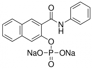 Naphthol AS phosphate disodium salt 