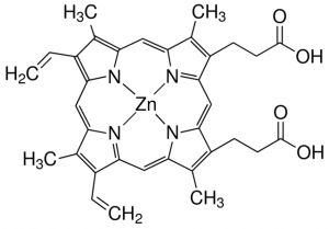 Protoporphyrin IX zinc(II) 