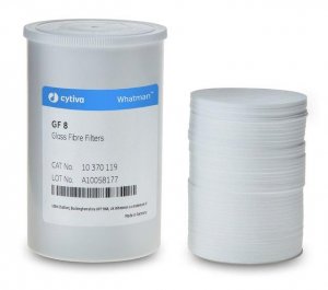 Whatman glass microfiber filters with inorganic binder, Grade GF 8 WHA10370172