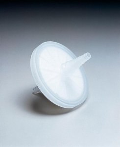Millex-FA Syringe Filter Unit, 1.0 m, hydrophobic PTFE, 50 mm, HB-HB 