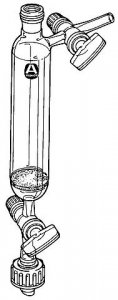 Filter funnel with drip-tip and two glass stopcocks, one on side-arm Z173185-1EA