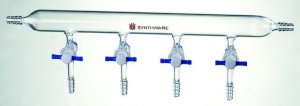 Synthware vacuum manifold with PTFE stopcocks SYNM490064-1EA