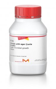 LB Broth with agar (Luria low salt) 