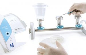 Microfil funnel with S-Pak MIAABG100