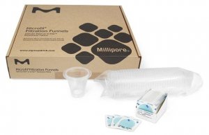 Microfil funnel with S-Pak MIHCWG250