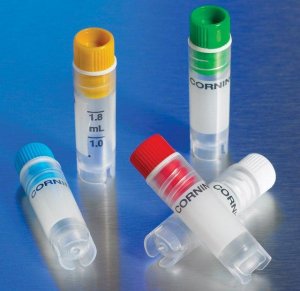 Corning cryogenic vial with washer 