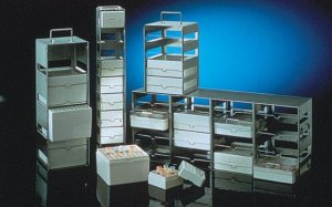 Cryogenic storage rack, stainless steel R1763-1EA