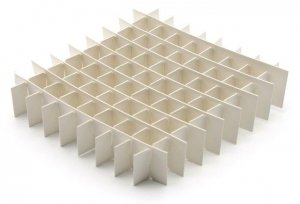 TrueNorth Cardboard Cryovial Box Cell Divider HS2860H