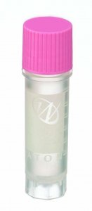 WHEATON CryoELITE cryovial with Loctagon Vial Skirt and label patch DWKW985865-500EA