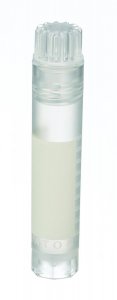 WHEATON CryoELITE cryovial with Loctagon Vial Skirt and label patch DWKW985923-500EA