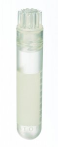 WHEATON CryoELITE cryovial with Loctagon Vial Skirt and label patch DWKW985912-500EA